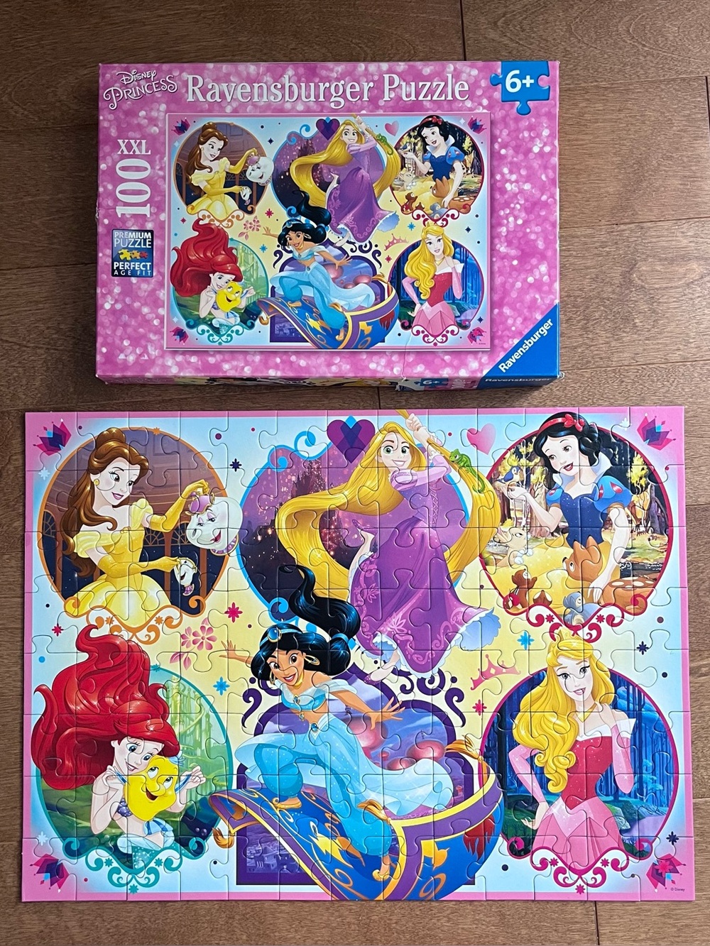 RAVENSBURGER Puzzle 100XXL Disney Princess